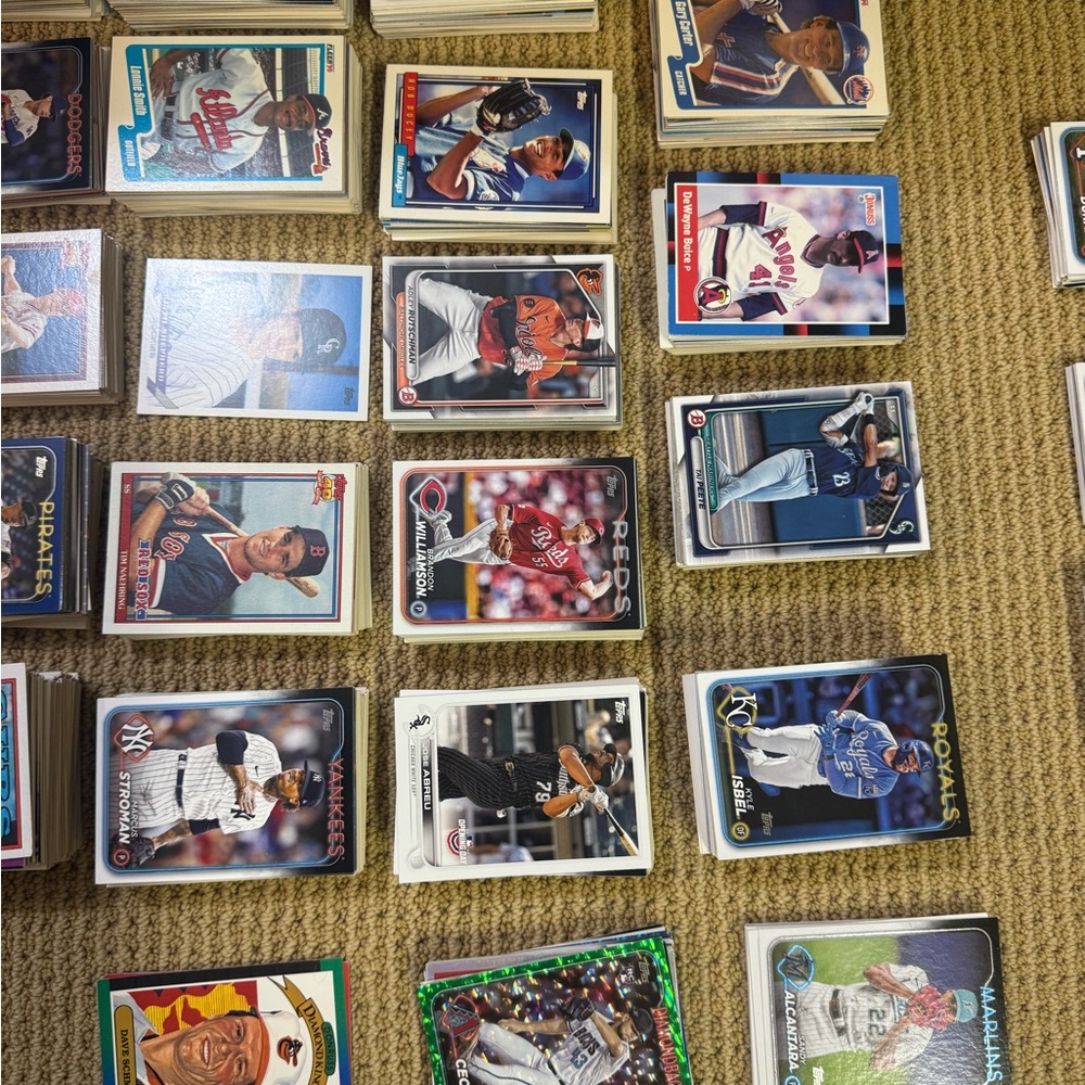1600 Baseball Trading Cards